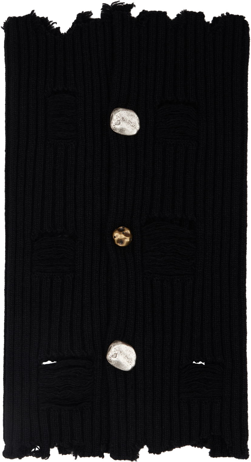 Tørklæde Andersson Bell Wool Neck Warmer Scarf Sort | aaa421u