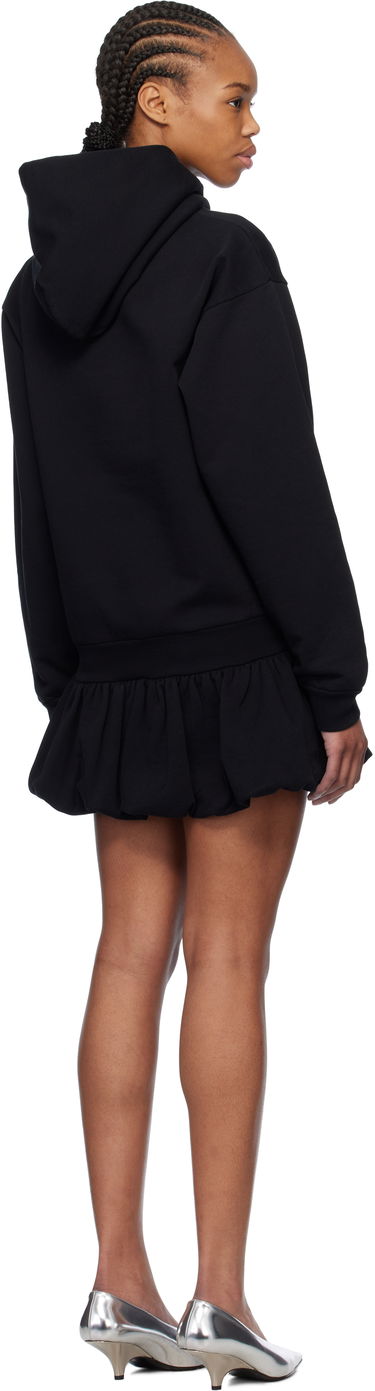 Sweatshirt Coperni Coperni Basque Logo Hoodie Minidress Sort | COPJS119F5010, 2