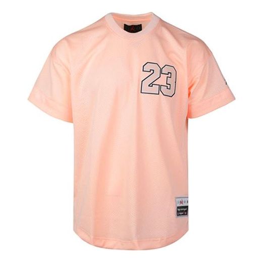 Jersey Jordan Air Jordan 23 Flight Mesh Jersey T-Shirt Orange | AO2827-814
