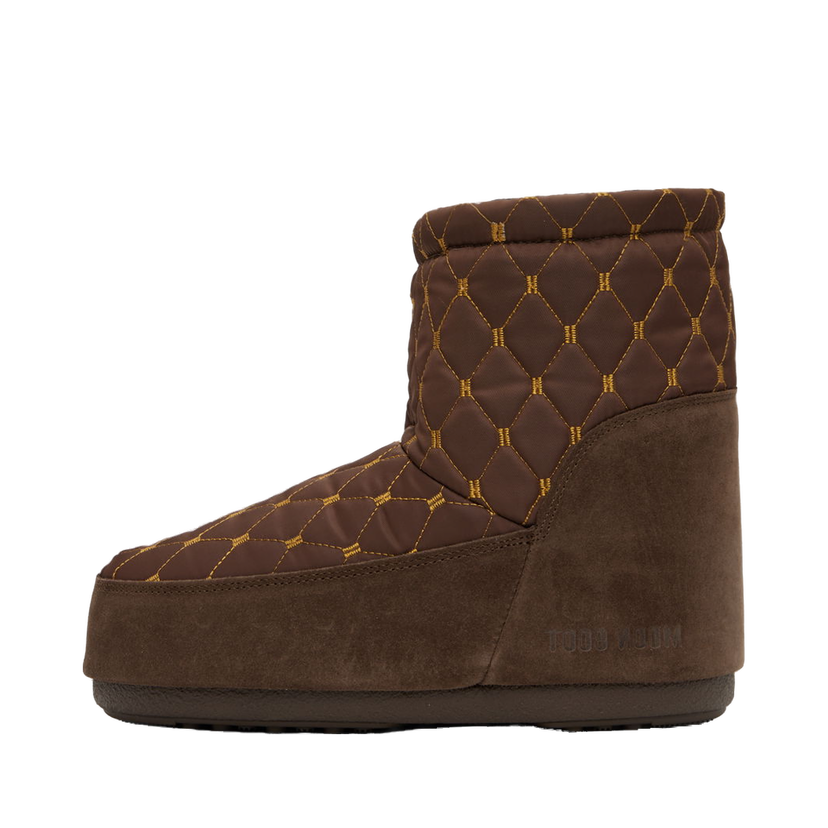 Sneakers og sko Moon Boot Icon Low Nolace Quilted Boots "Brown" Brun | 14094800