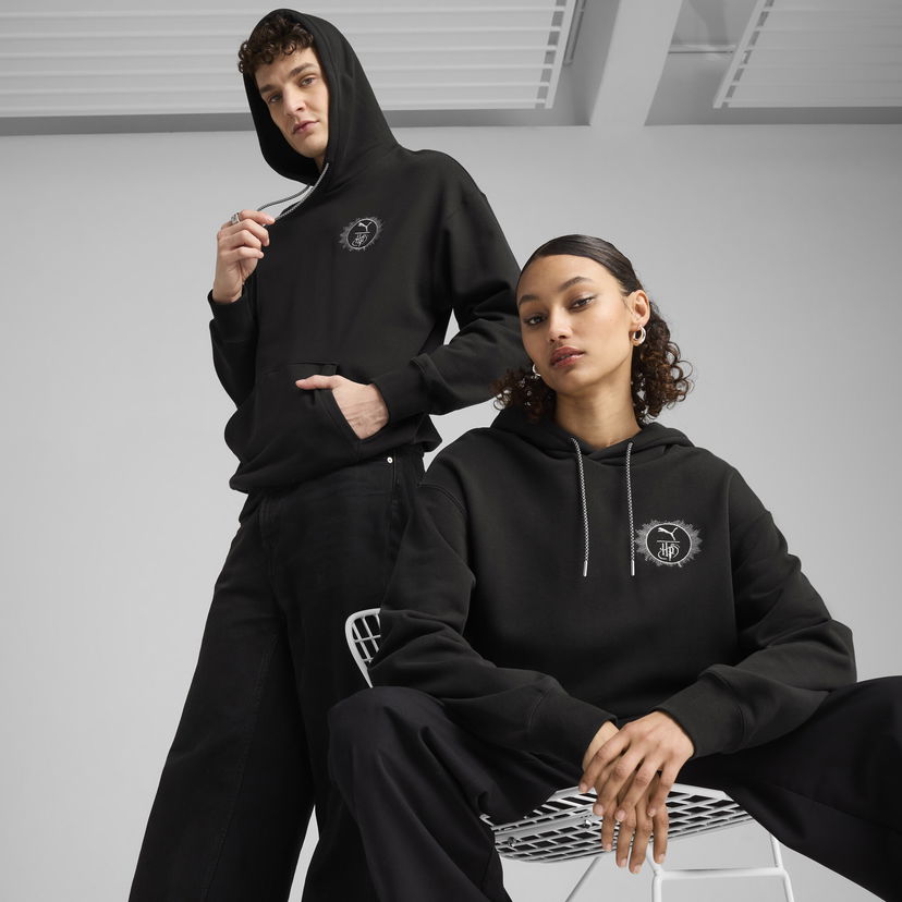 Sweatshirt Puma PUMA x HARRY POTTER Relaxed Fit Training Hoodie Sort | 630093_01