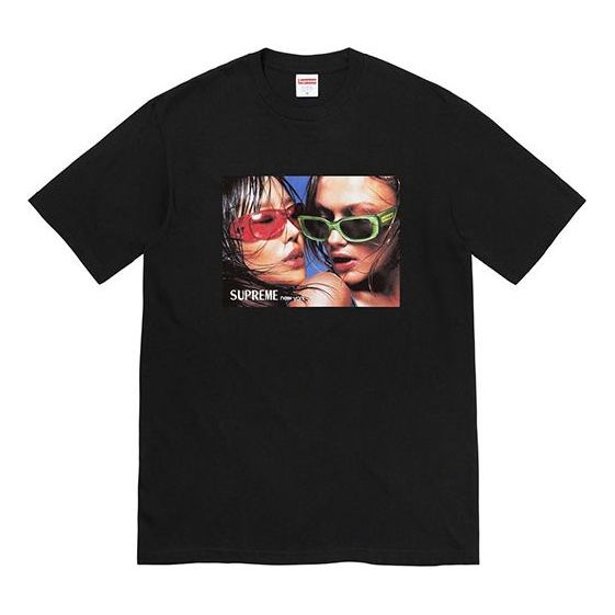 T-shirt Supreme Supreme  T-Shirt Sort | SUP-SS23-180