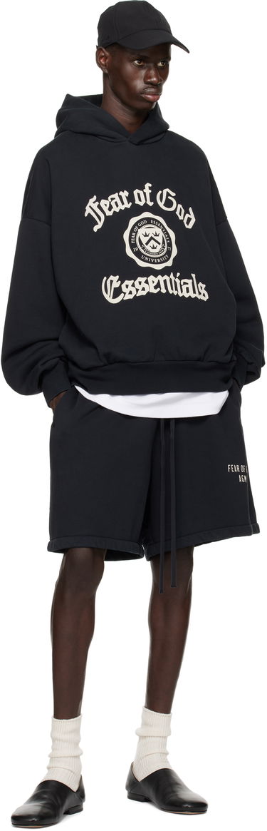 Shorts Fear of God Essentials Heavy Fleece Soccer Shorts Sort | 160HO244310F, 4
