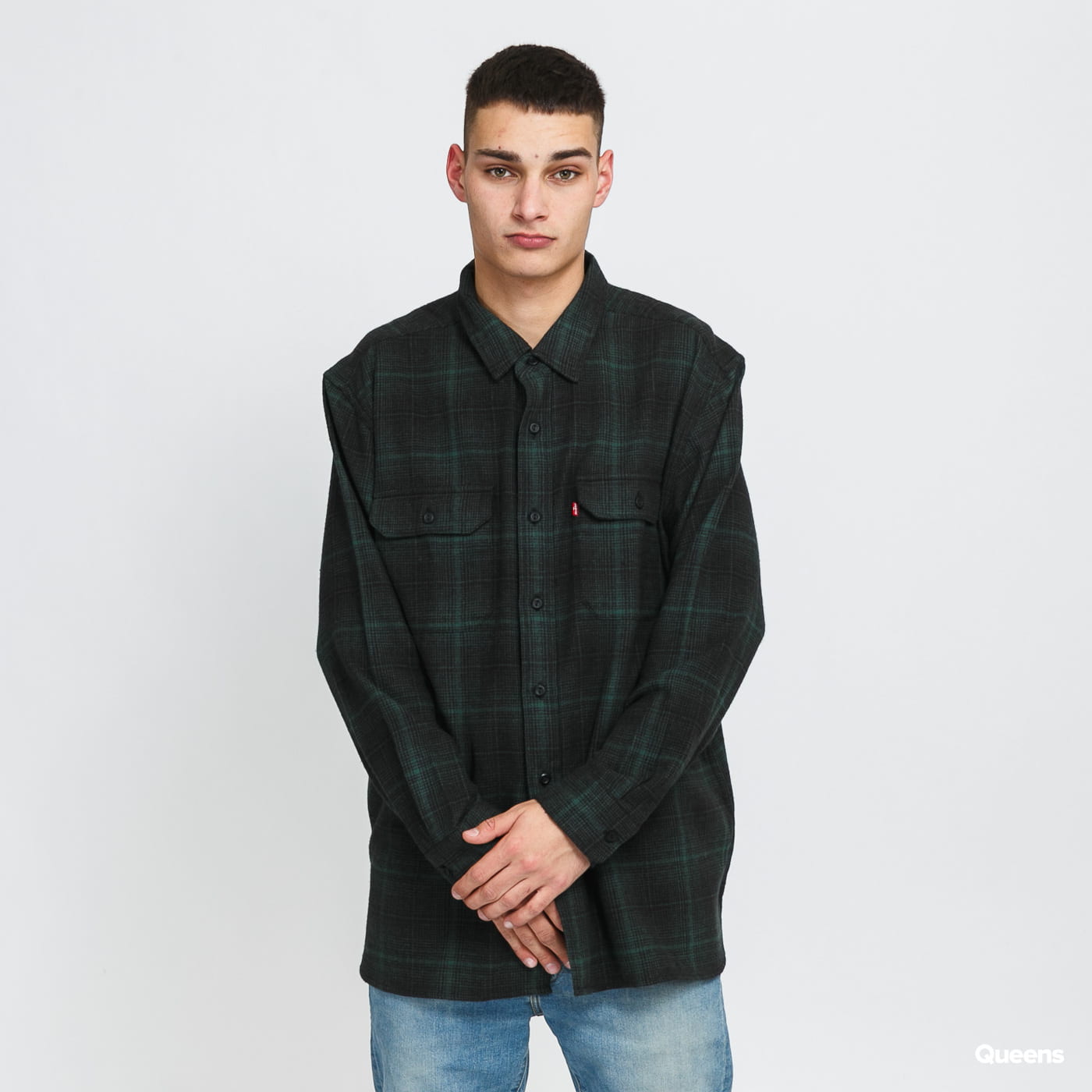 Skjorte Levi's Classic Worker Ametrine Sort | 19587-0165, 0