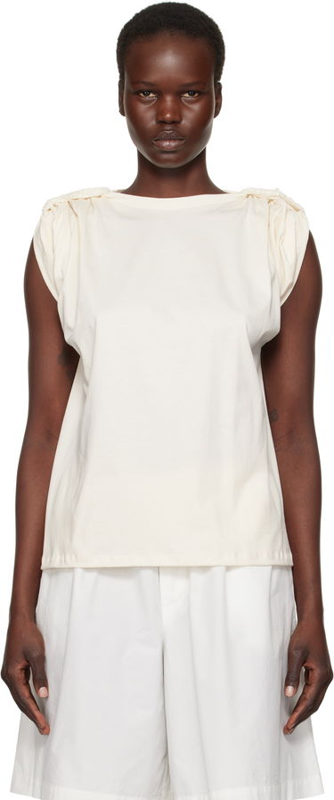 T-shirt Baserange Rodo Puff Sleeve T-Shirt Hvid | TORO-RC-SP25, 0