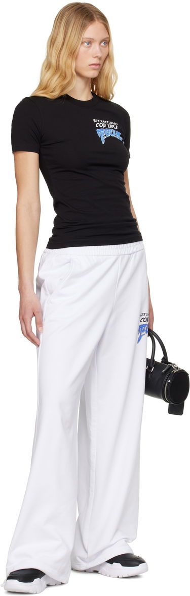 T-shirt Versace Versace Jeans Couture 'Tour' T-Shirt Sort | E78HAHC07_ECJ02C, 3