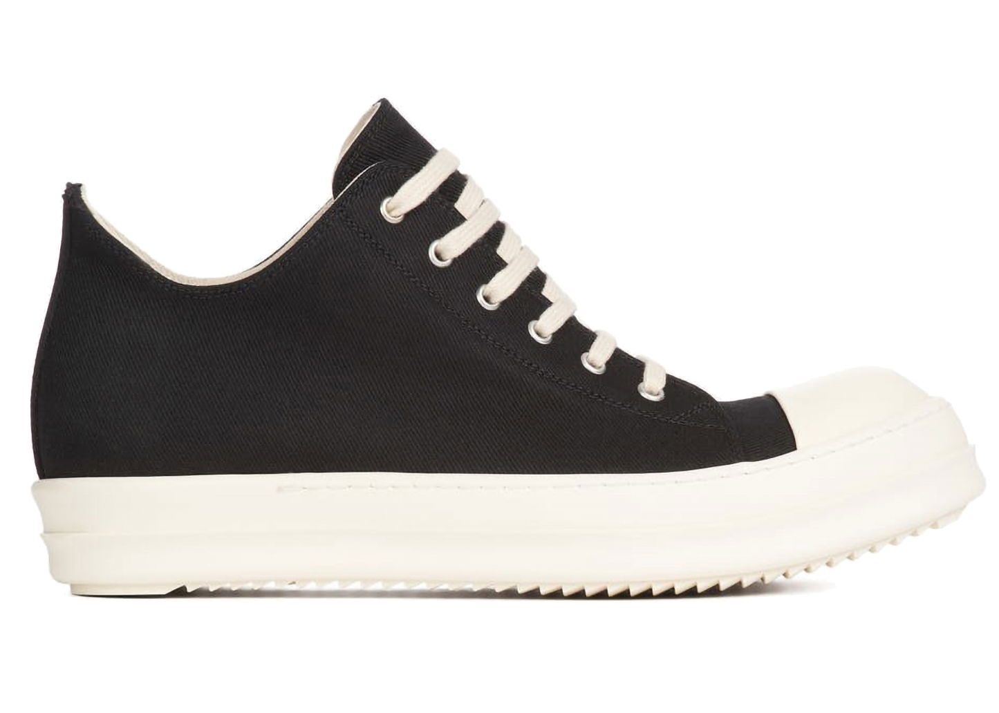 Sneakers og sko Rick Owens DRKSHDW Black Denim Low Sort | DU02B4802DQ-911 / DS02B4802DQ-911, 0