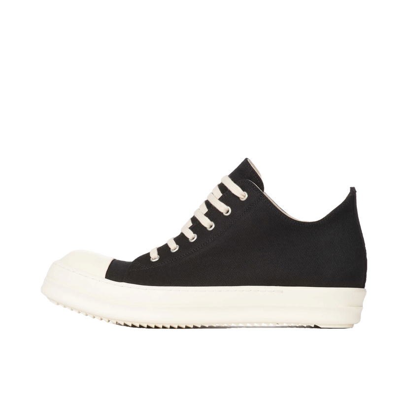 Sneakers og sko Rick Owens DRKSHDW Black Denim Low Sort | DU02B4802DQ-911 / DS02B4802DQ-911