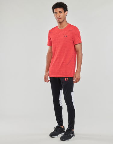 T-shirt Under Armour Seamless Grid Tee Rød | 1376921-628, 3
