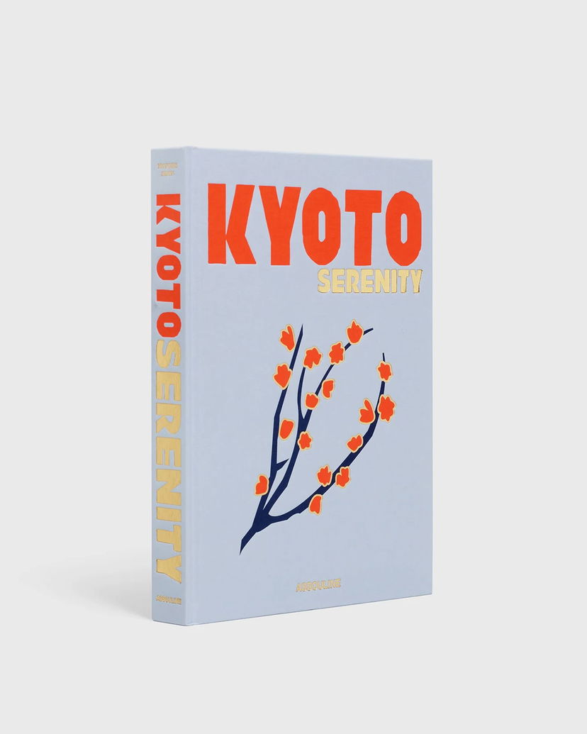 Bog og blad ASSOULINE Art & Design Book Kyoto Serenity Blå | 9781649803528