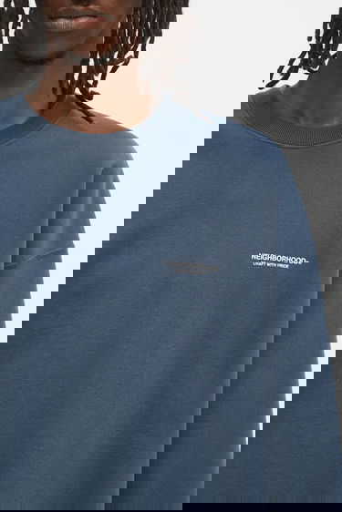 Sweatshirt Neighborhood NEIGHBORHOOD Classic Sweat Shirt Ls Blå | 242FPNH.CSM01, 3