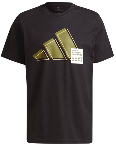 T-shirt adidas Originals 3Bar Logo Graphic T-Shirt Sort | GU3643, 1