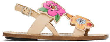 Skopleje Marni Marni Kids Flower Sandals Beige | 79567, 0