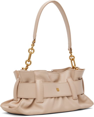 Håndtaske Balmain Balmain Mini Anthem Shoulder Bag Beige | EN0AE994LMXL, 2