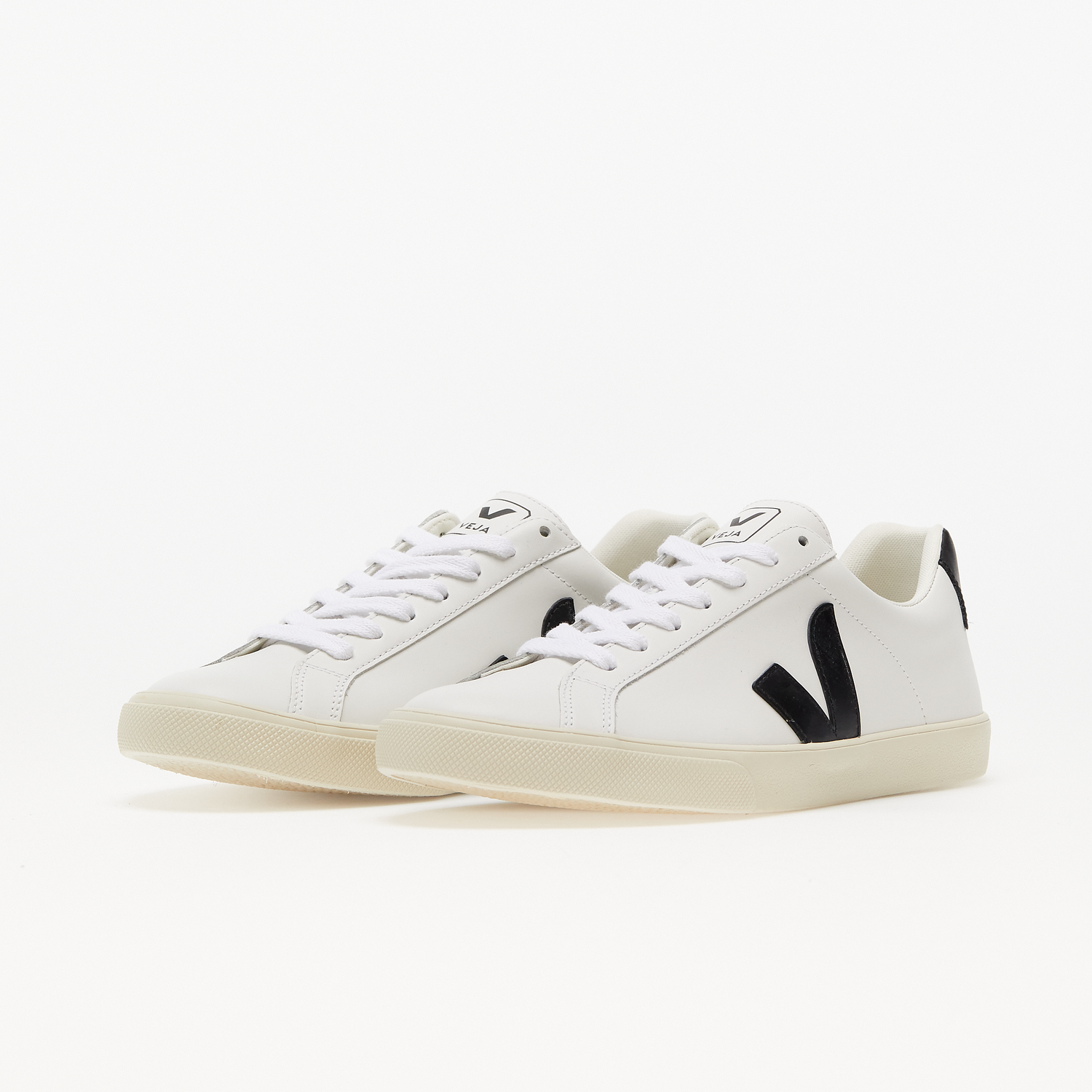 Sneakers og sko Veja Esplar Logo Leather Hvid | EO0200005A, 1