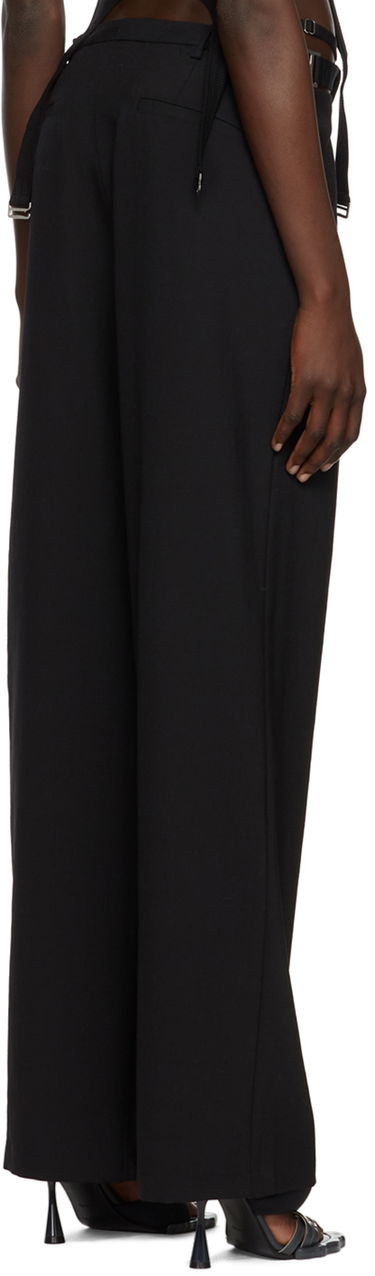 Bukser Dion Lee Dion Lee Lingerie Wool Trousers Sort | C2279P22, 2