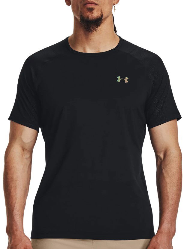 T-shirt Under Armour Rush Emboss Tee Sort | 1376790-002, 0