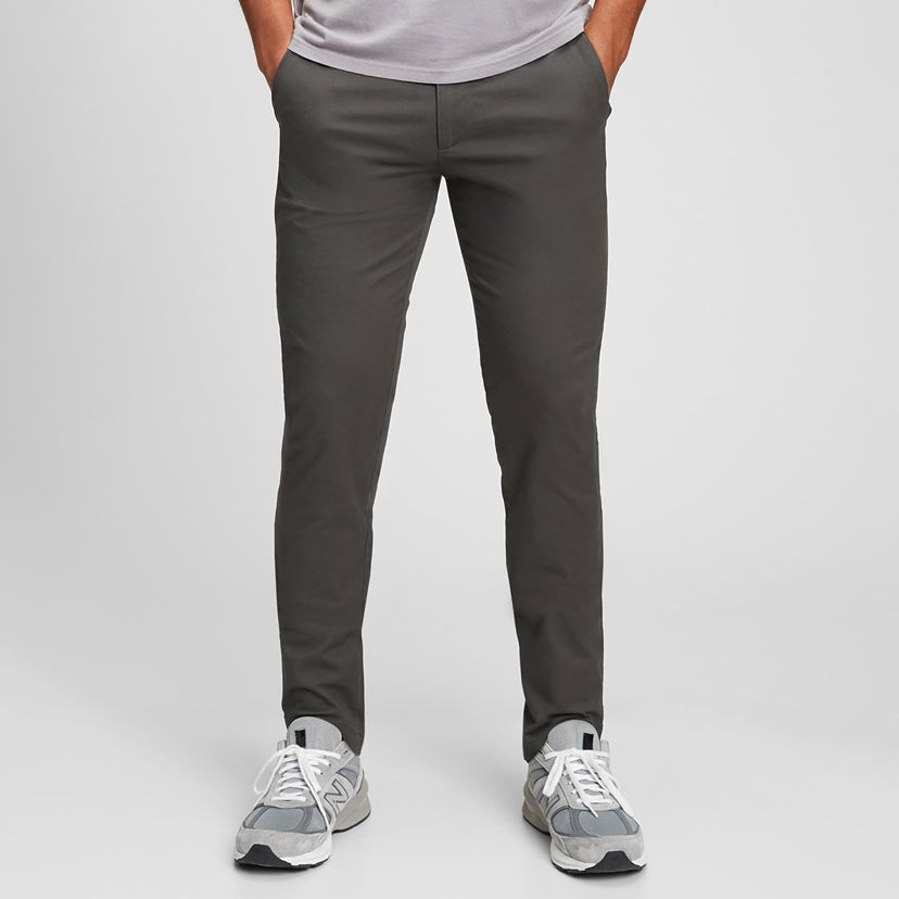 Bukser GAP Chino Skinny Fit Pants Soft Black Sort | 472760-03