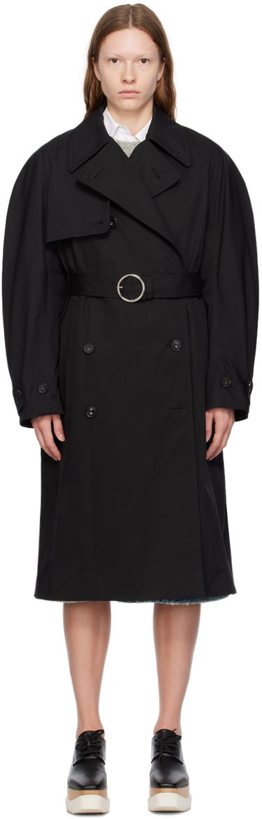 Trenchcoat Stella McCartney Stella McCartney Belted Trench Coat Sort | 6700203CU403, 0