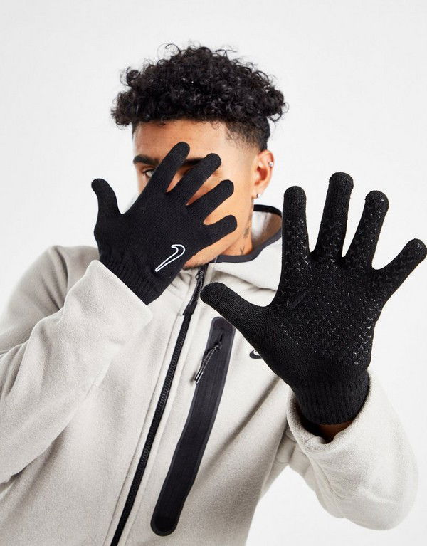 Handsker Nike Nike Knit Gloves Sort | N1000661091, 0