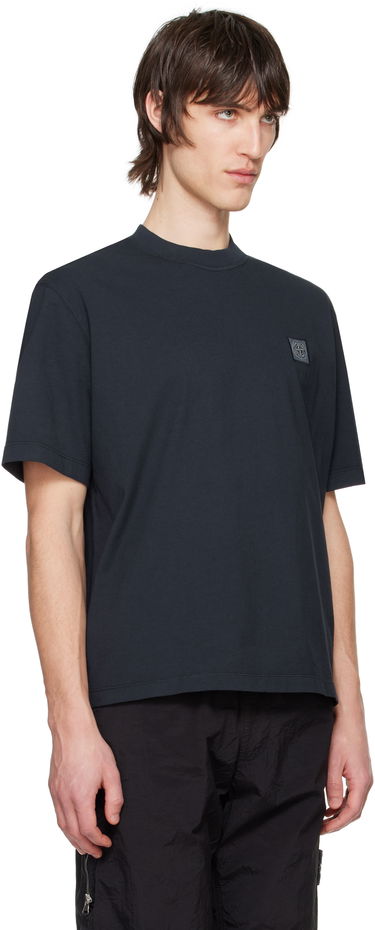 T-shirt Stone Island Stone Island Combed Organic Cotton Jersey T-Shirt Grøn | K1S15 2100034 S0115, 4