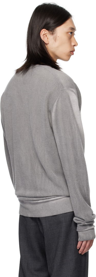 Sweater OUR LEGACY Our Legacy Parallel V-Neck Sweater Grå | M4253PGS, 2