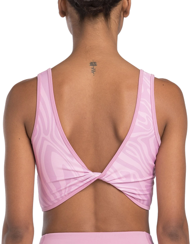 Bh Reebok Reebok Safari Poly Sports Bra Lyserød | 100076290, 2