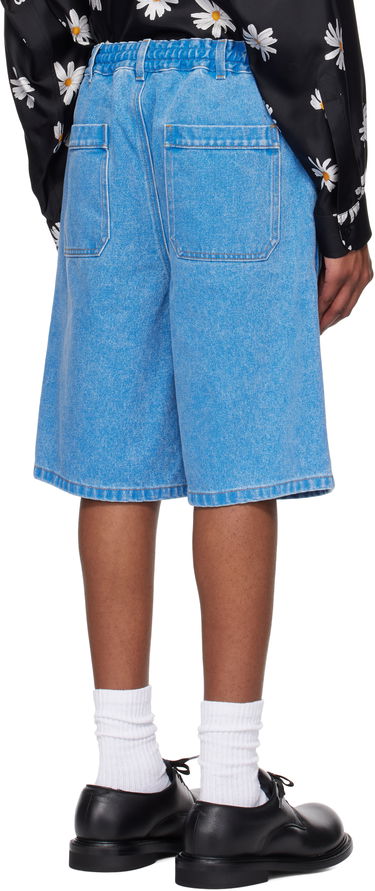 Shorts Marni Marni Patch Denim Shorts Blå | PUJU0070Q2 USCX34, 2