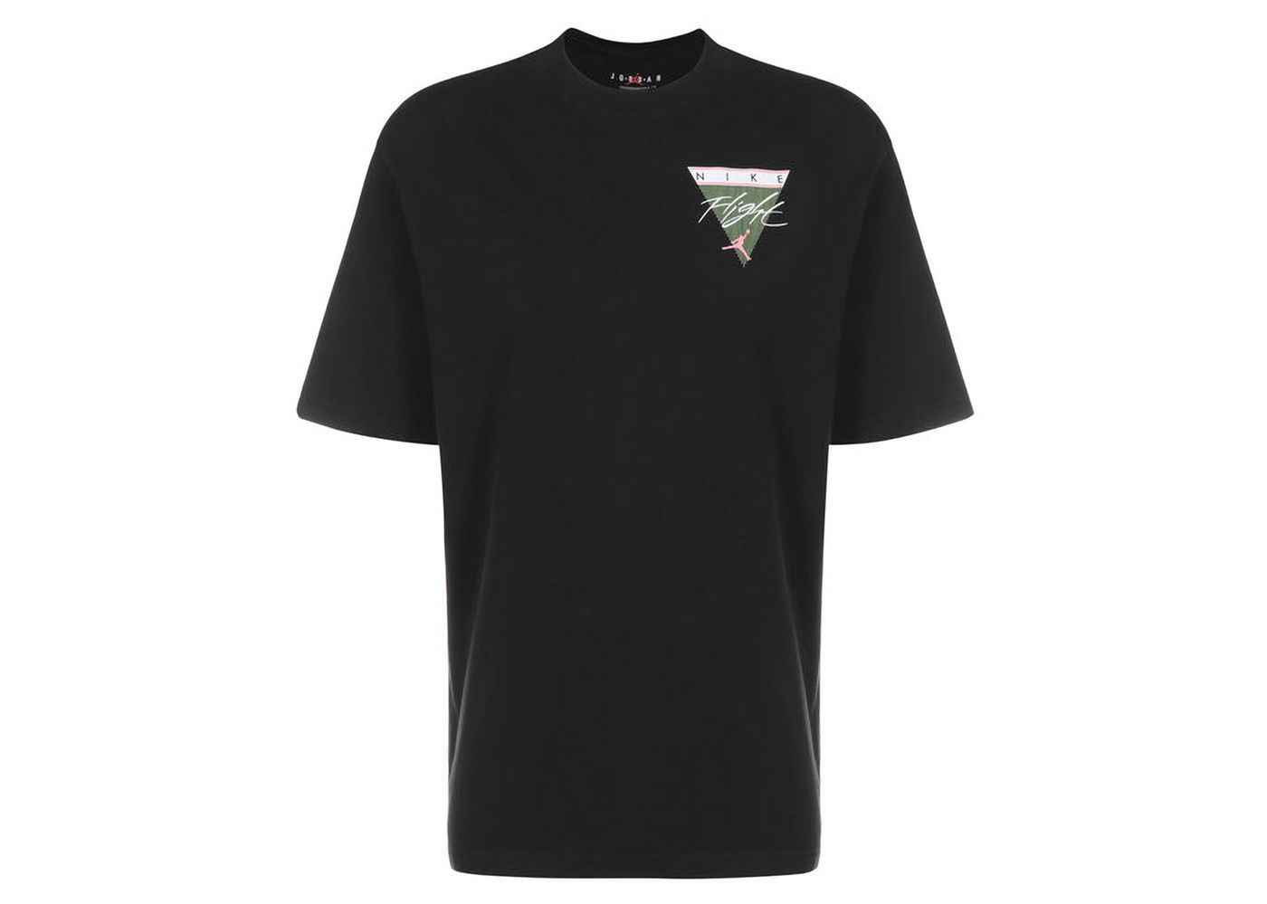 T-shirt Jordan Jordan Flight Essentials Tee Black/Sunset Pulse Sort | CZ8063-010, 0