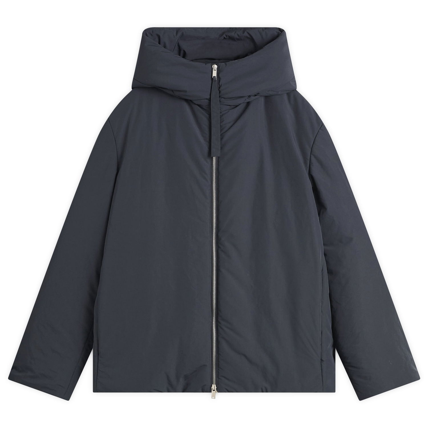 Puffer jakke Jil Sander Jil Sander Hooded Down Jacket, Size Large Mørkeblå | J47AF0159-J74276-001, 0