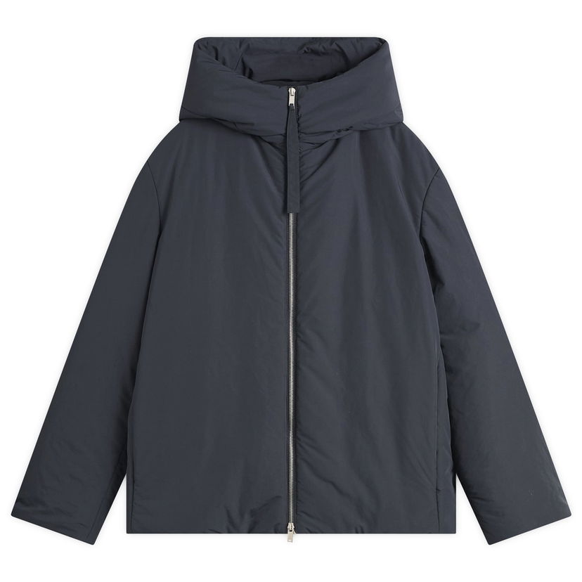 Puffer jakke Jil Sander Jil Sander Hooded Down Jacket, Size Large Mørkeblå | J47AF0159-J74276-001