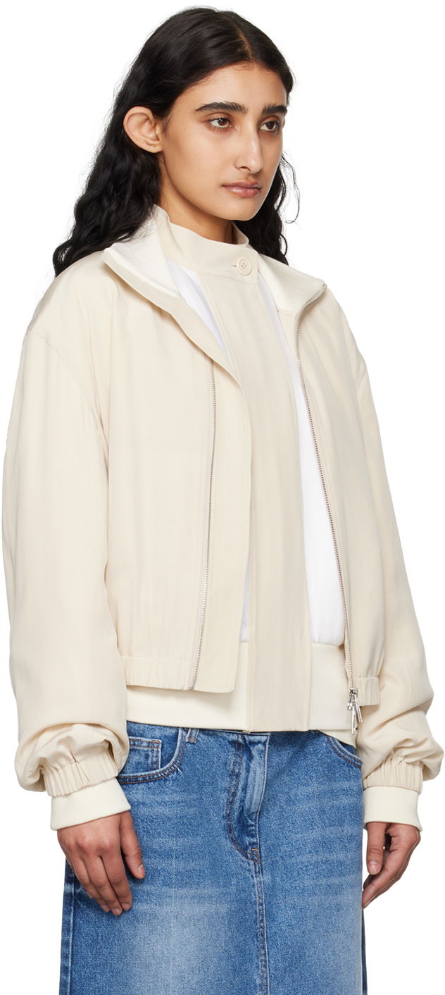 Bomberjakke Helmut Lang Helmut Lang Bomber Jacket Beige | O04HW102, 1