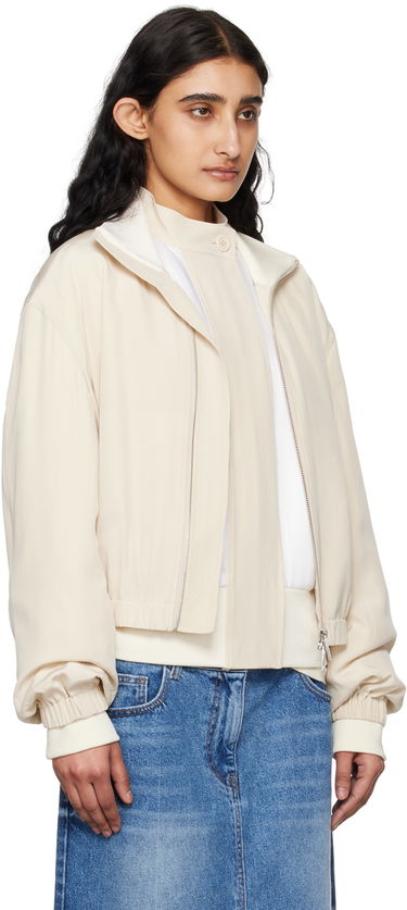 Bomberjakke Helmut Lang Helmut Lang Bomber Jacket Beige | O04HW102, 1