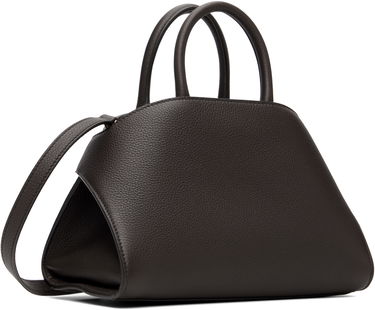 Håndtaske FERRAGAMO Ferragamo Mini Hug Bicolor Top Handle Bag Brun | 778490, 2