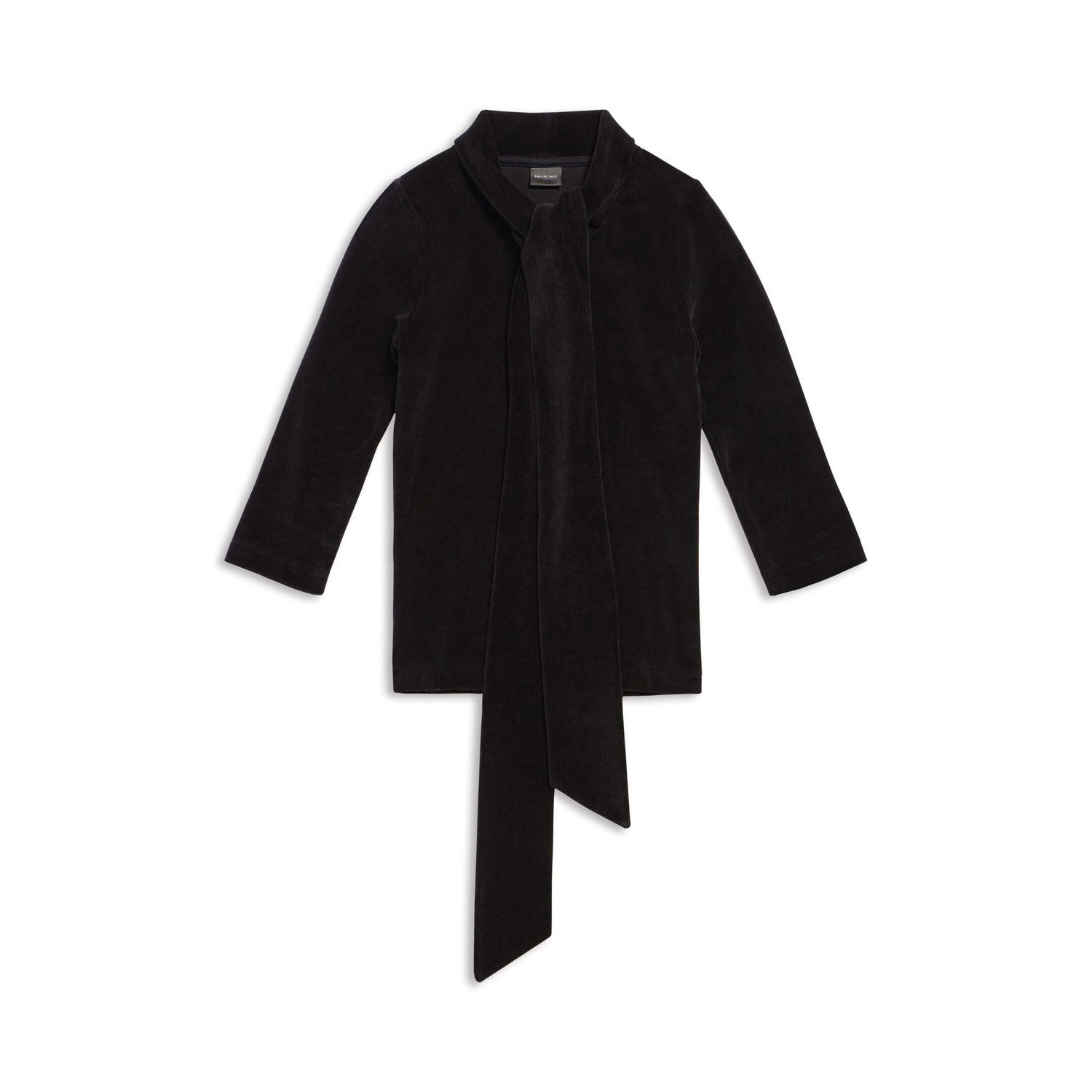 Sweater Balenciaga Scarf Fitted Turtleneck Sort | 768074TNV611000, 0