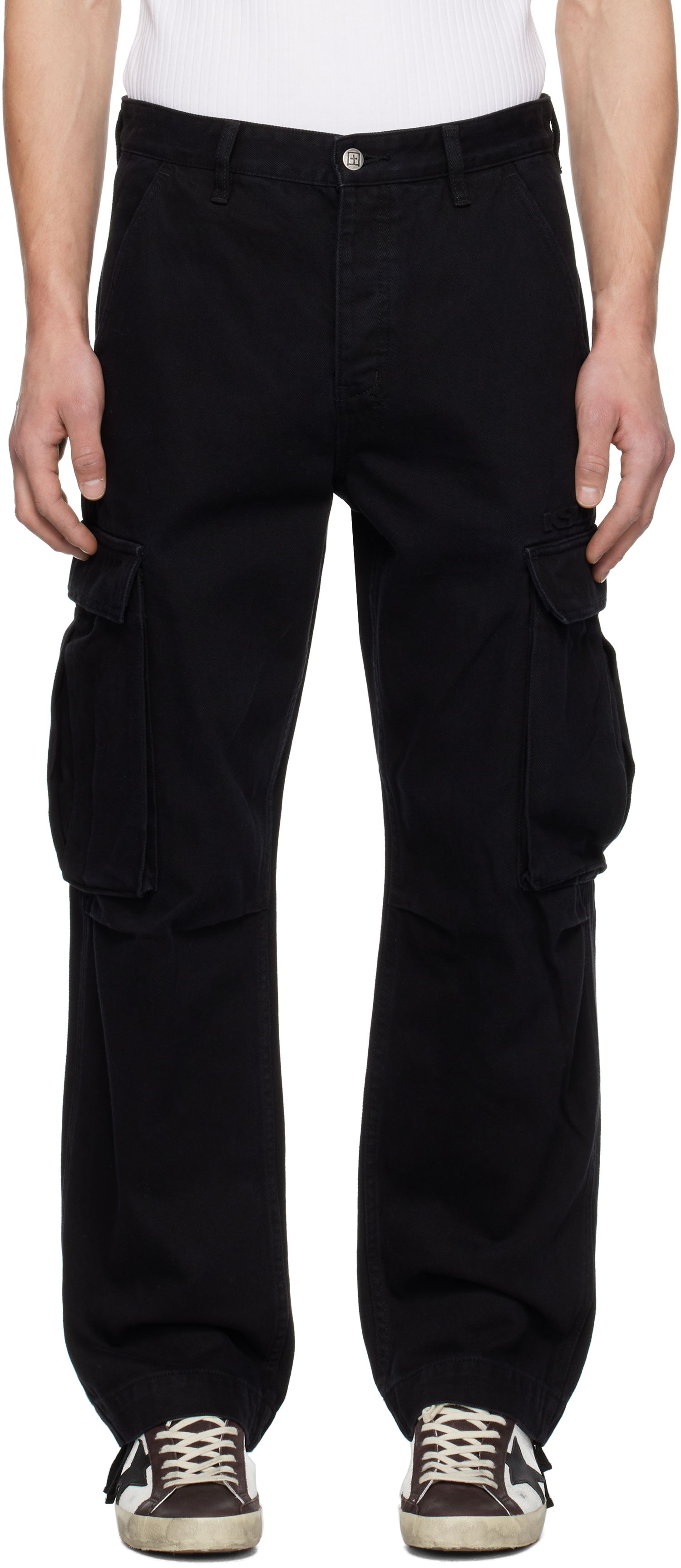 Cargo bukser Ksubi Sott Fugitive Cargo Pants Sort | MPS25PA003, 0