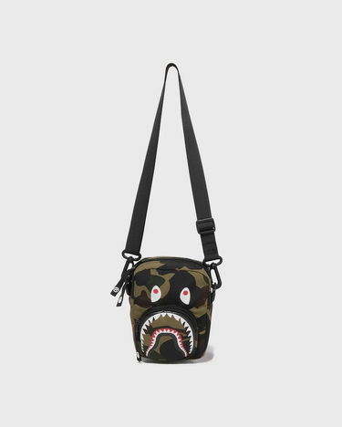 Skuldertaske BAPE 1ST CAMO SHARK MINI BAG Flerfarvet | 001SGL301021MGR, 0