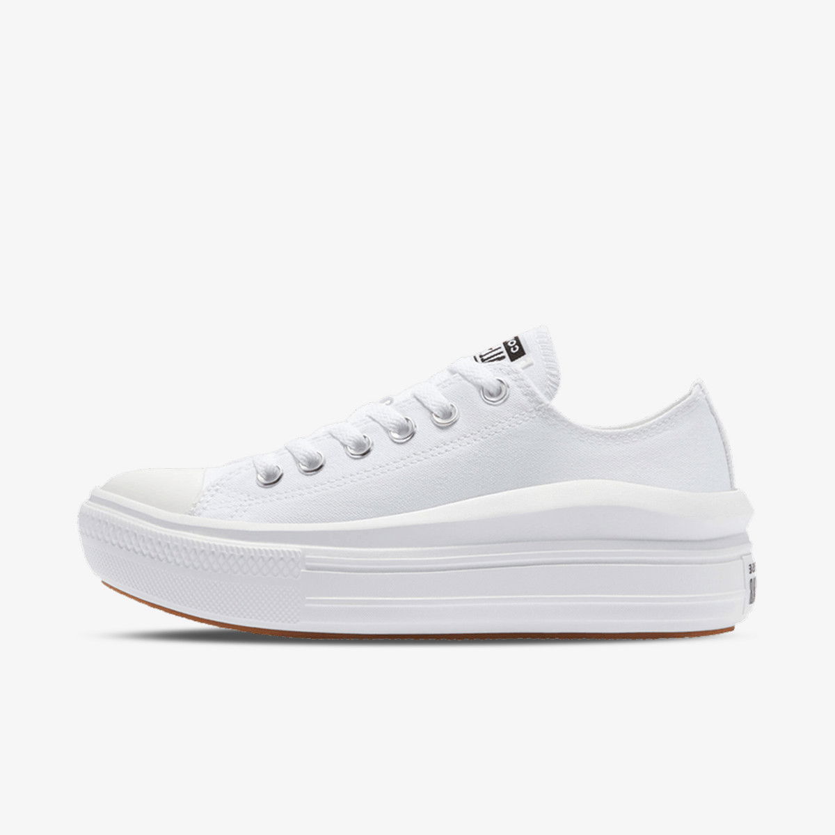 Sneakers og sko Converse Chuck Taylor All Star Move OX Hvid | 570257C, 1