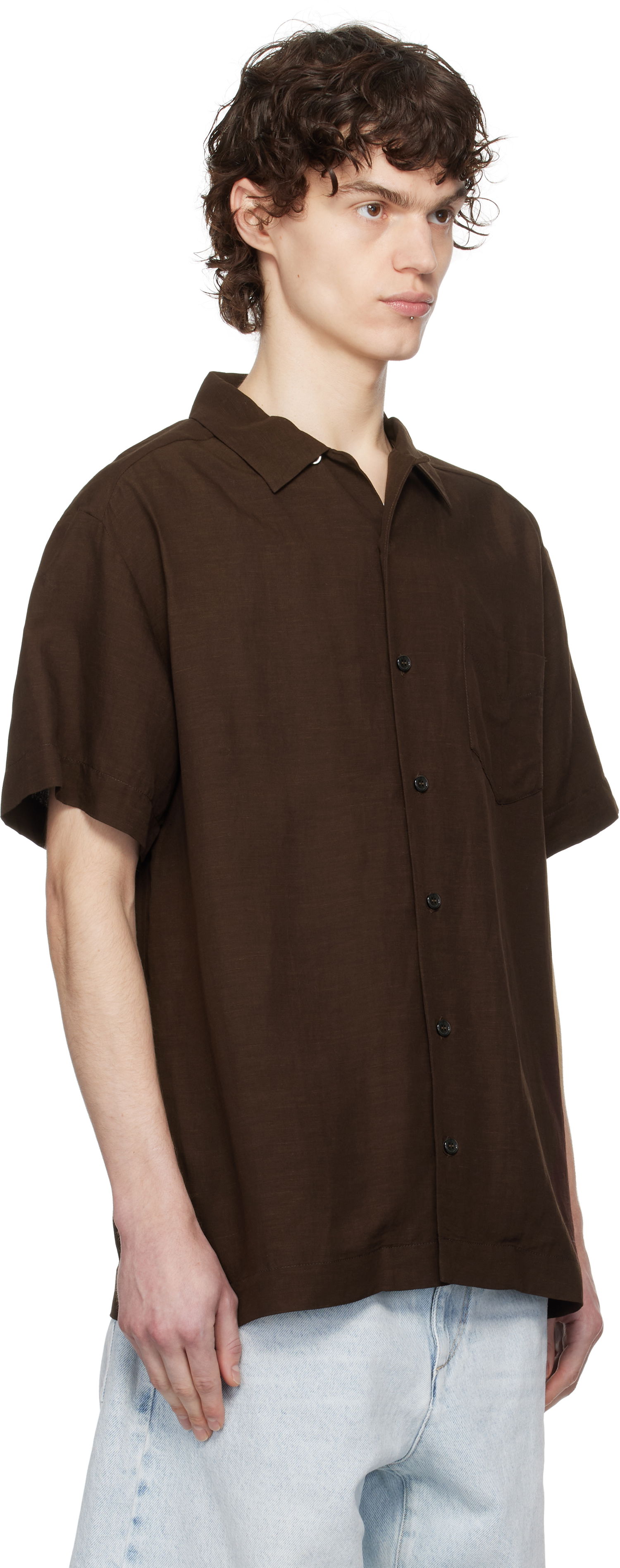 Skjorte A.P.C. A.P.C. Roy Shirt Brun | VIALV-H12608, 1