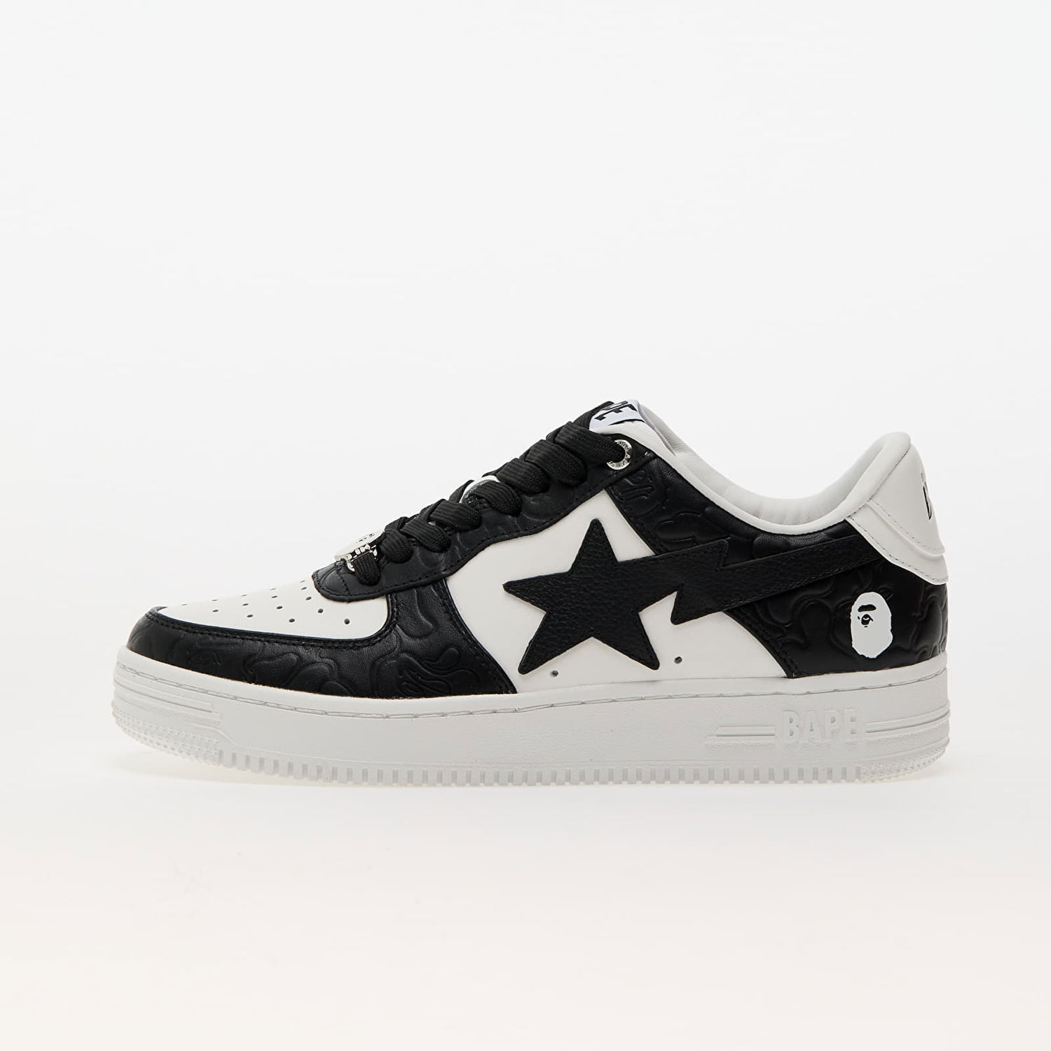 Sneakers og sko BAPE A BATHING APE Bape Sta 4 Sort | 001FWK301304MBLK, 0