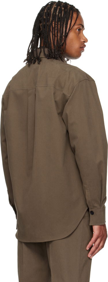 Skjorte FERRAGAMO Ferragamo Oversized Shirt Grøn | 785060, 2