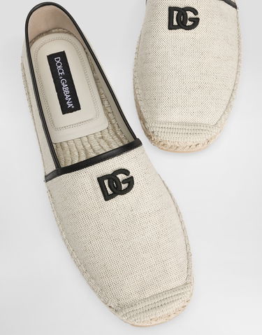 Tilbehør Dolce & Gabbana Dolce & Gabbana Salt&pepper And Nappa Espadrilles Beige | A50730A9Q938S469, 3