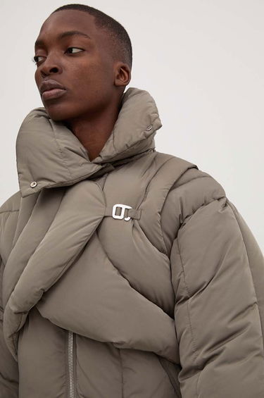 Puffer jakke HELIOT EMIL Oversized Puffer Jacket Grøn | HE.W.02.073.P03.DG23, 11