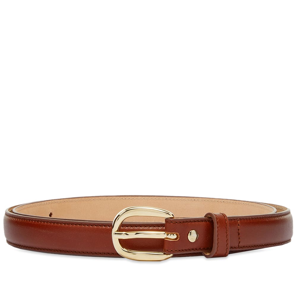 Bælter A.P.C. Rosette Belt Brun | PXBHZ-F65101-CAD, 0