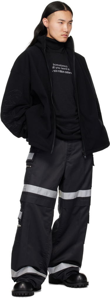 Cargo bukser VETEMENTS Vetements Workwear Cargo Pants Sort | UA66PA300B, 3