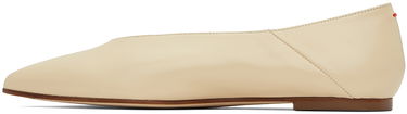 Tøj Aeyde Aeyde Moa Ballerina Flats Beige | A11-FL-VNCP08FL-0119-100-007, 2