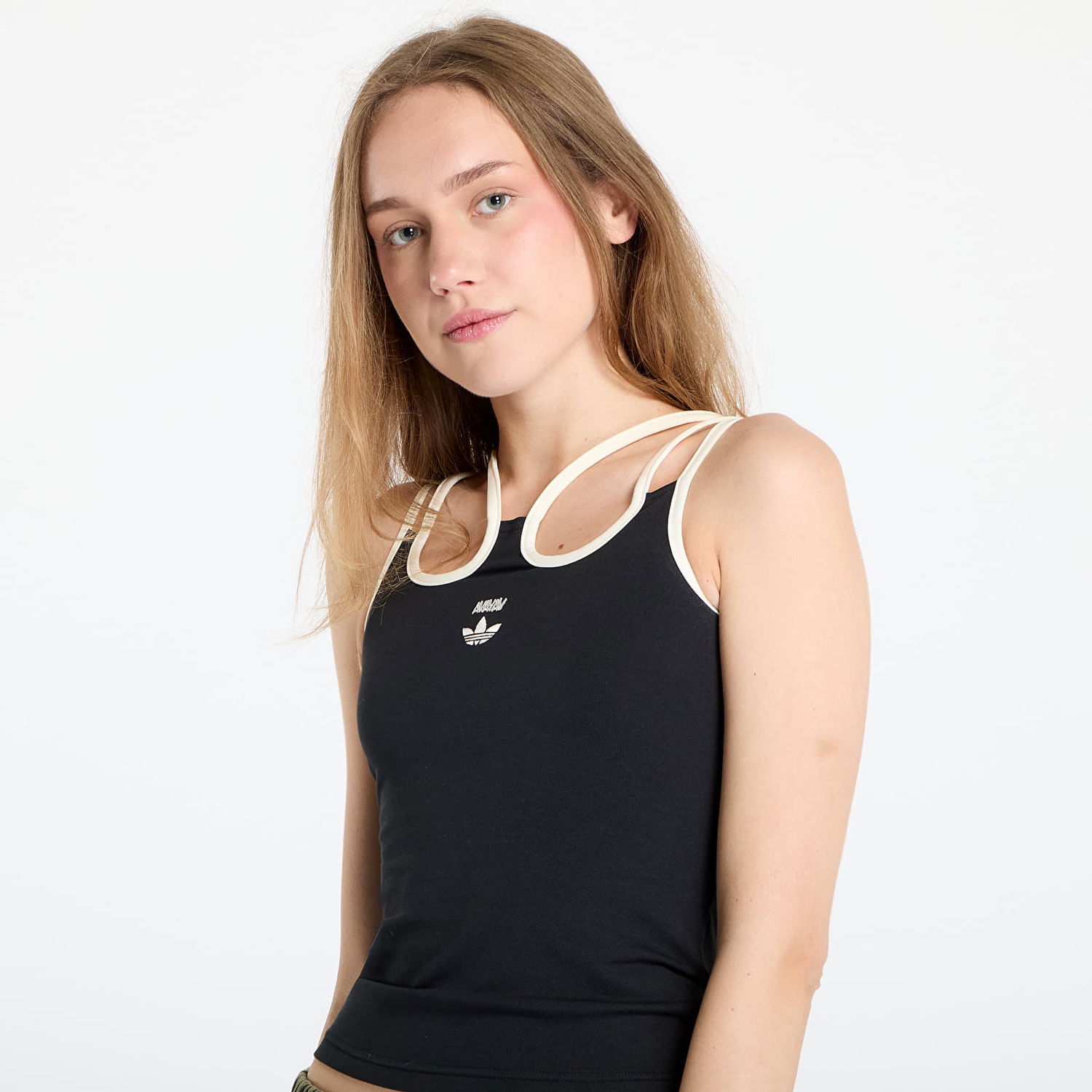 Tanktop adidas Originals adidas x Avavav Strap Tank Top Sort | KA6091, 1