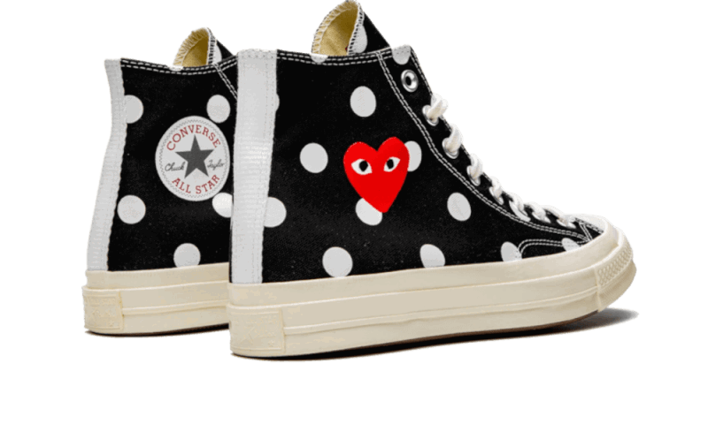 Sneakers og sko Converse Comme des Garçons PLAY x Chuck Taylor All-Star 70s Hi Sort | 157250C, 1