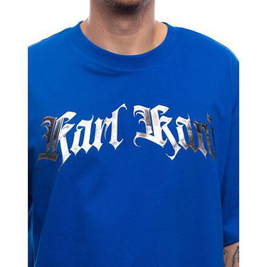 T-shirt Karl Kani Old English Chrome Graphic T-Shirt Blå | KK60300183, 1
