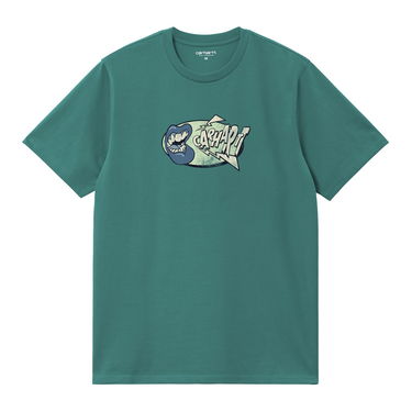 T-shirt Carhartt WIP Carhartt WIP Louder Graphic T-Shirt Grøn | I035202_7, 2